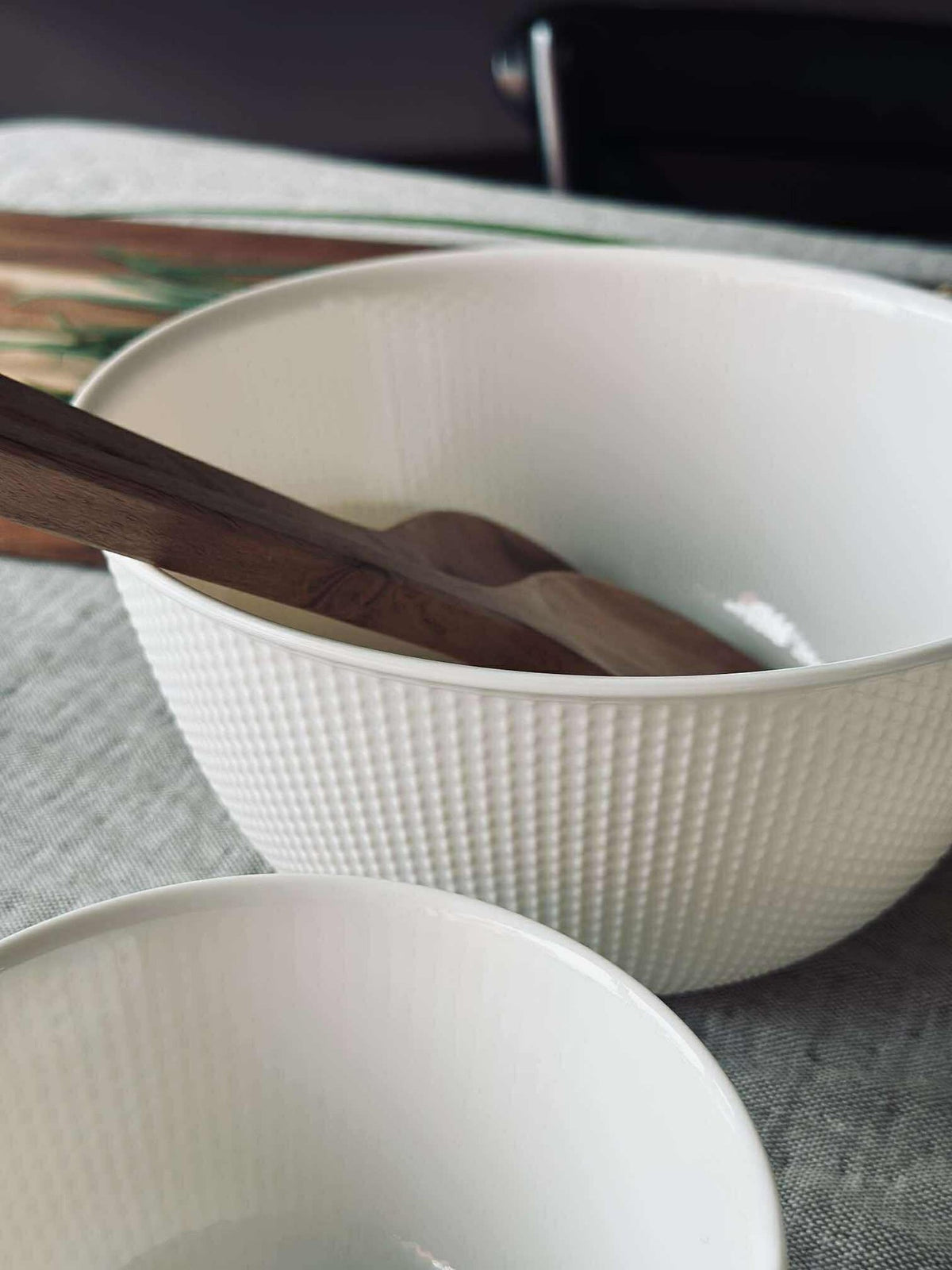 Schalen met deksel - Set van 3 st. White