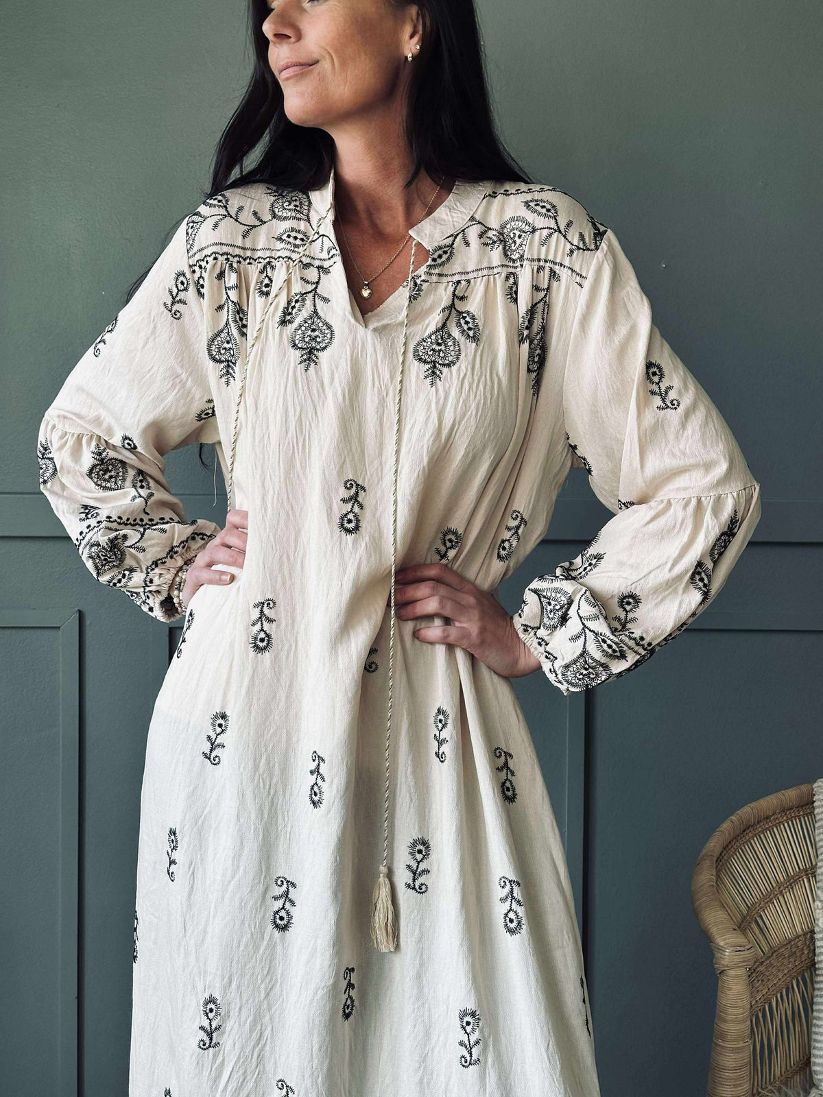 Jurk Embroidery boheme