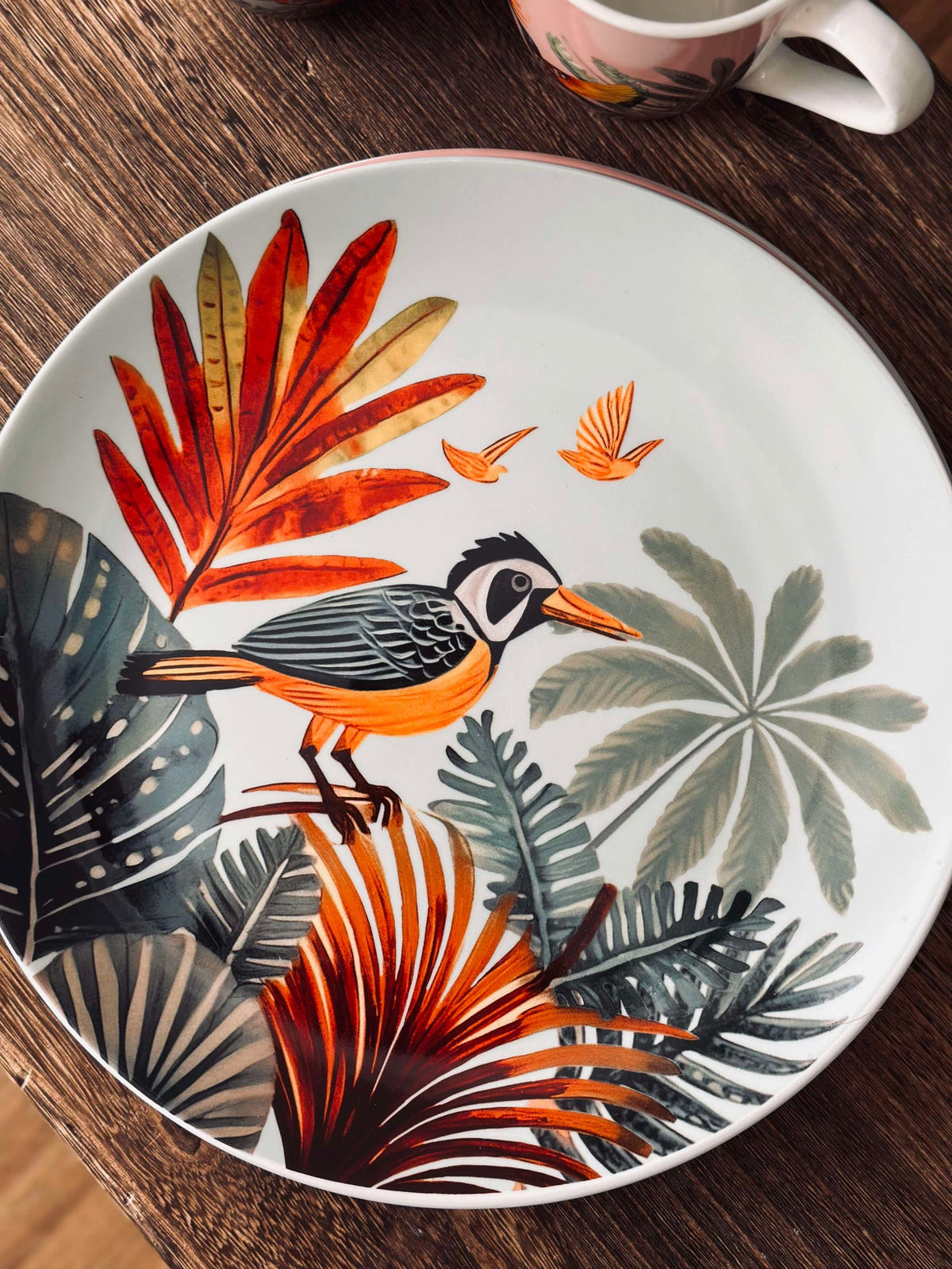 Bord 26 cm - Boho mix