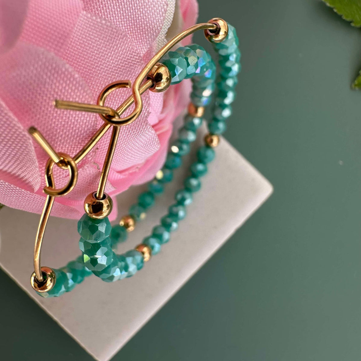 Oorbellen Merle – Turquoise