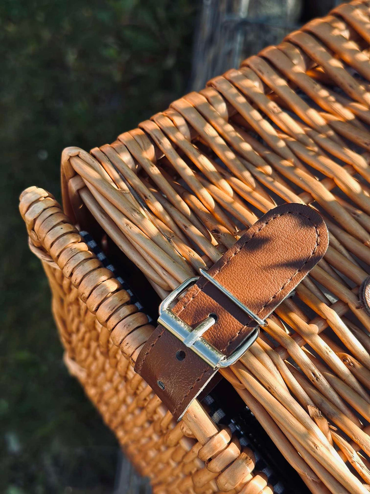 Picknickmand met inhoud voor 4 personen - DELUXE