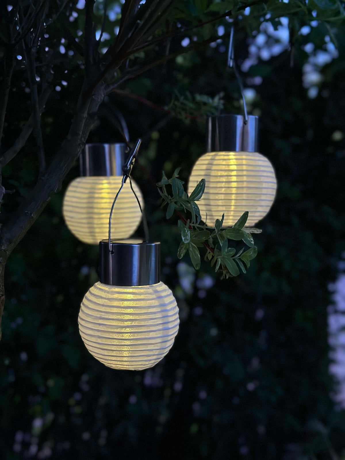 Mini lampen op zonne-energie - 3 st.