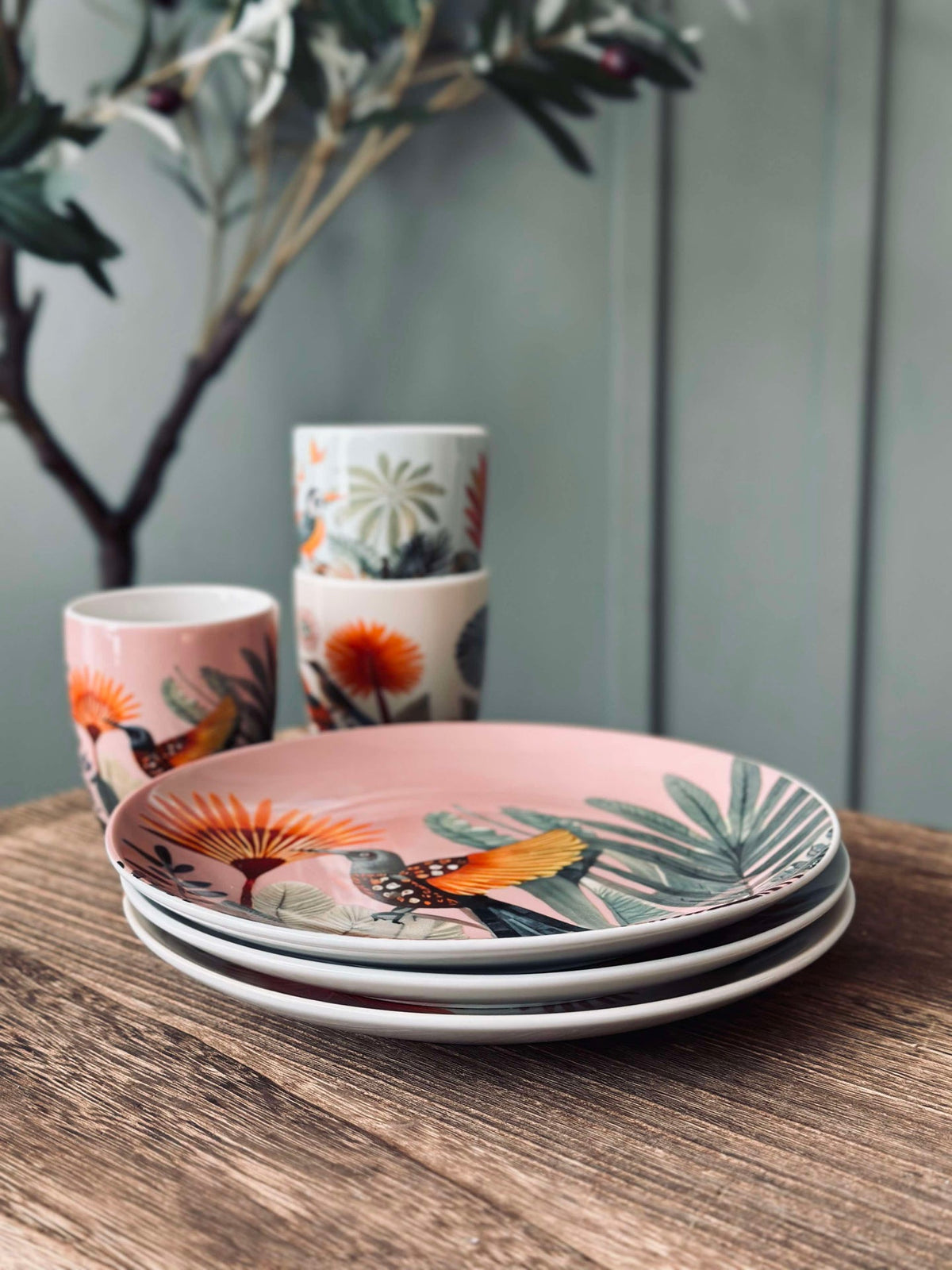 Bord 20cm - Boho mix