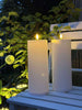 LED buiten XL stompkaars 35 cm