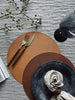 Omkeerbare placemat - Cognac / naturel