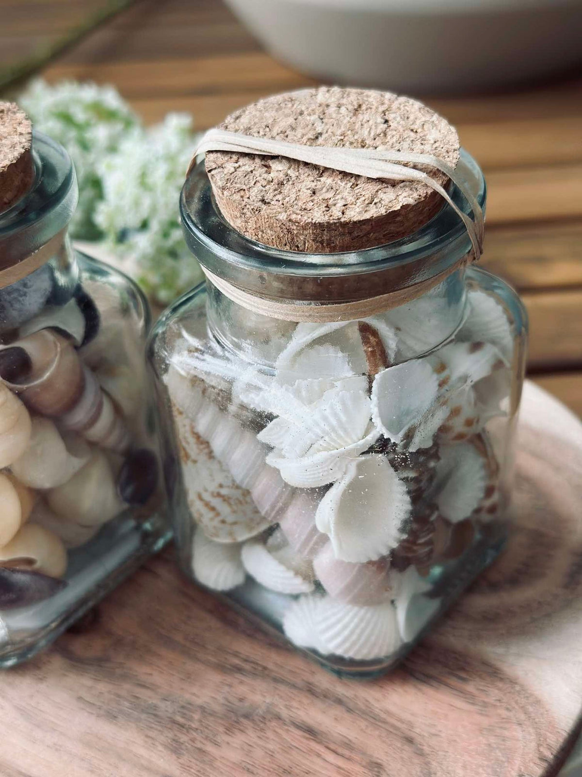 Strandschelpen van glas - Mix