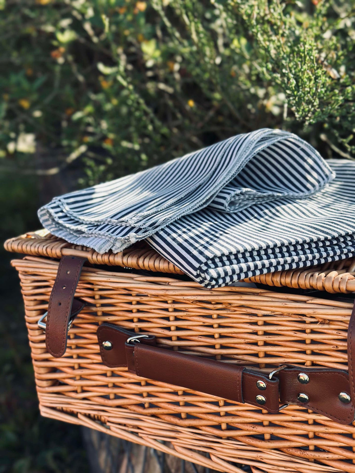 Picknickmand met inhoud voor 4 personen - DELUXE