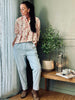 Broek Raffaella - Sky blue