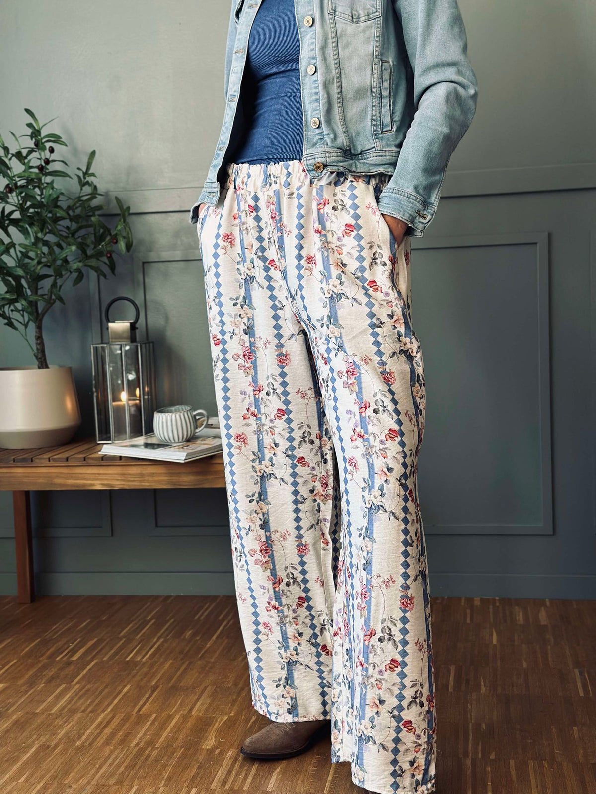 Broek Chanel Blue
