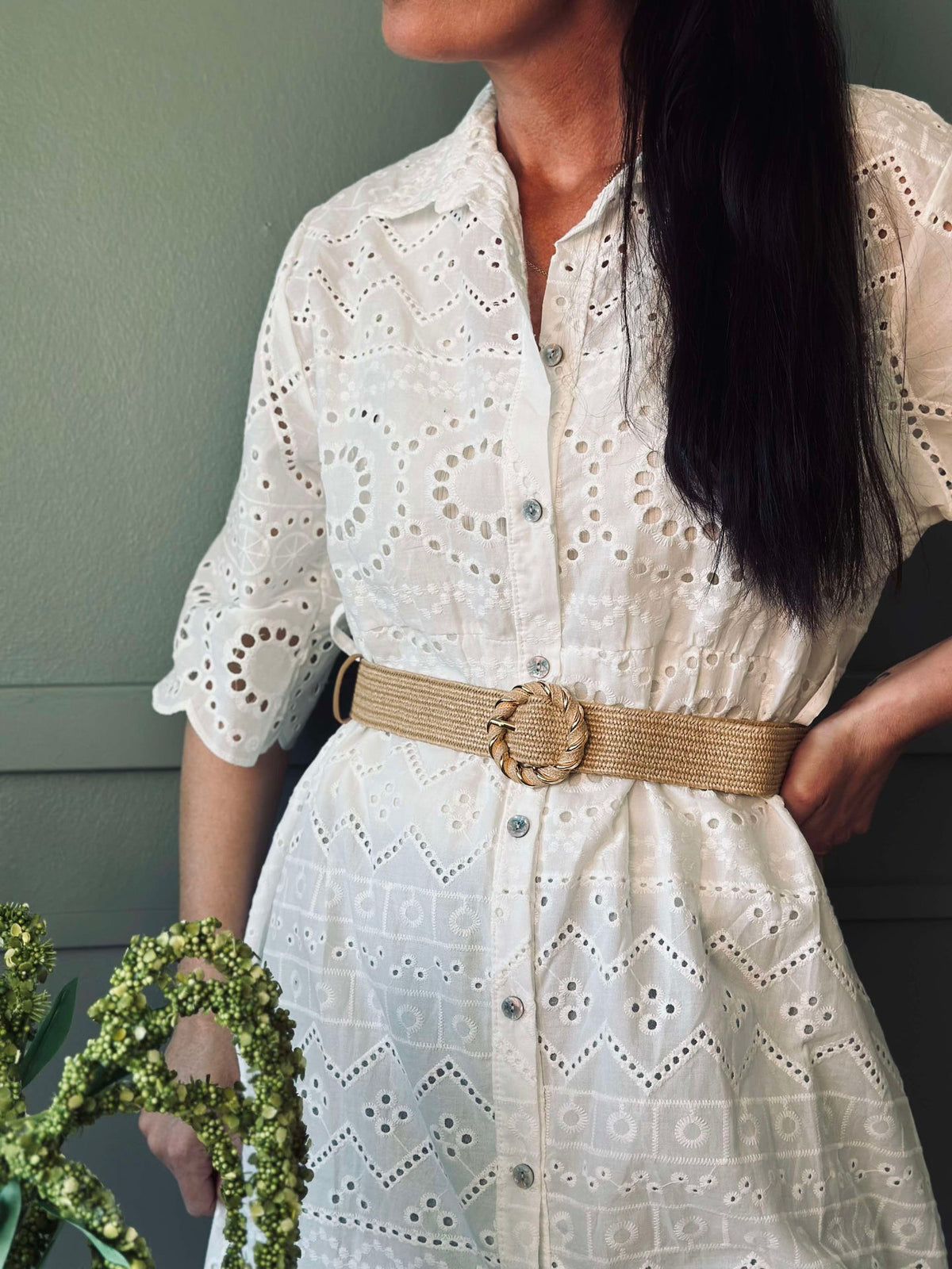 Belt Sofia - Camel / Gold
