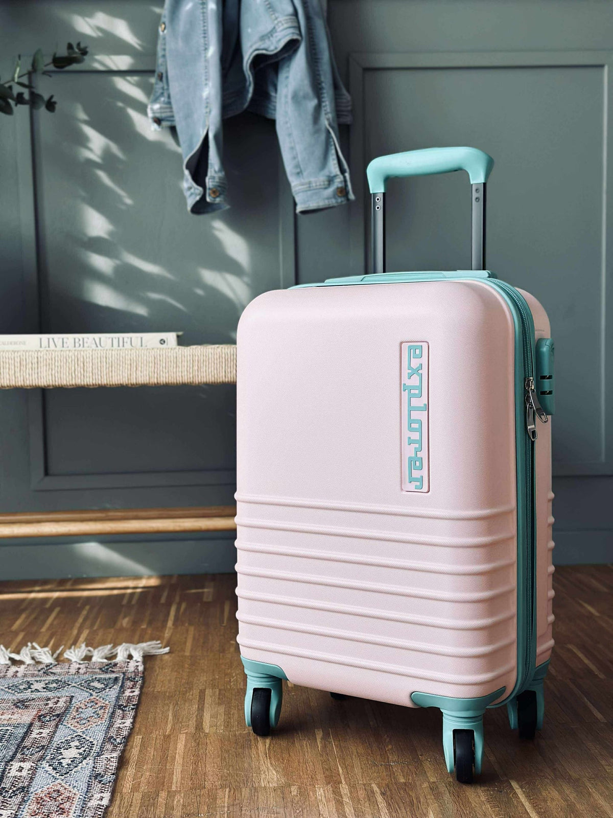 Trolley Koffer - ROSE / MINT
