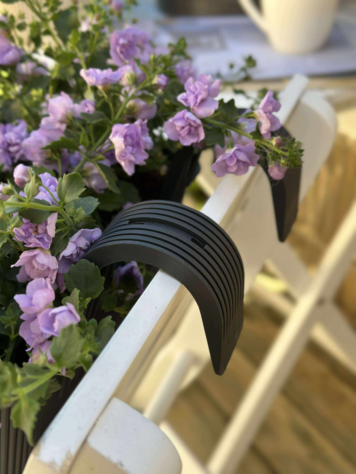 Plantenbak met ophanging - Antraciet