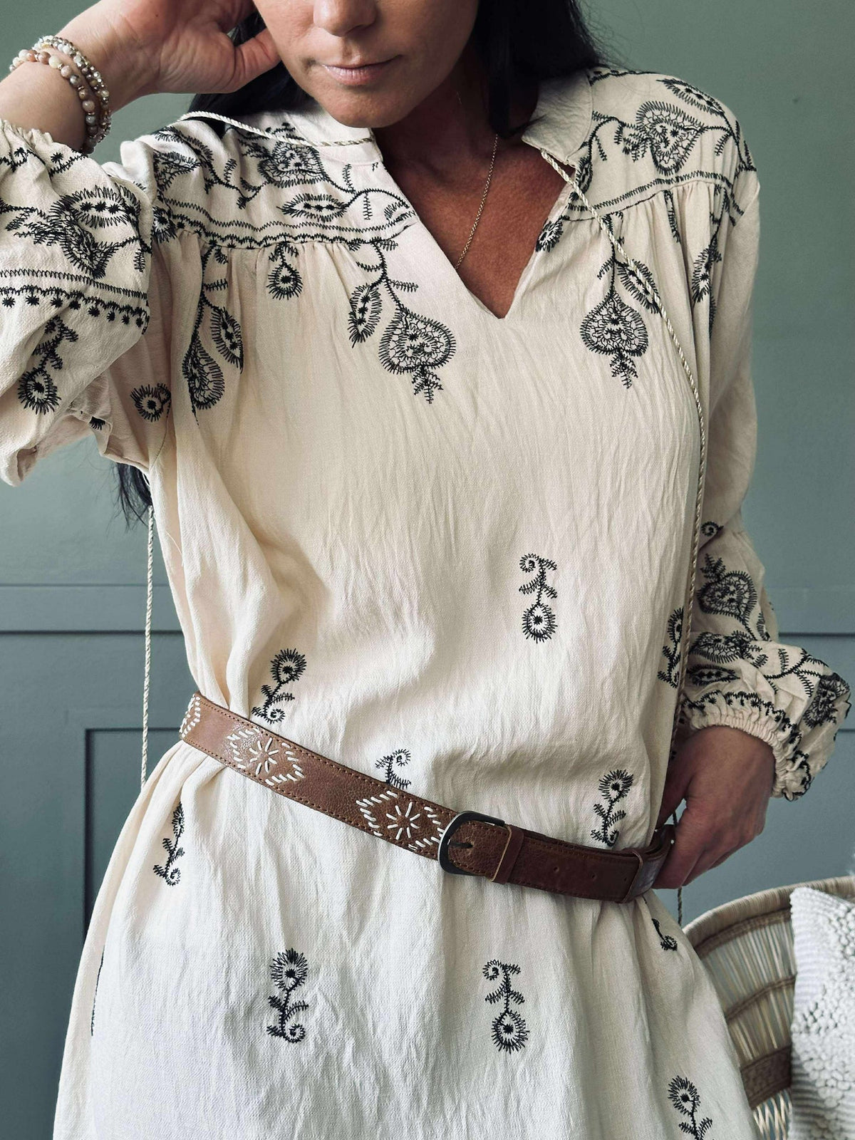 Jurk Embroidery boheme