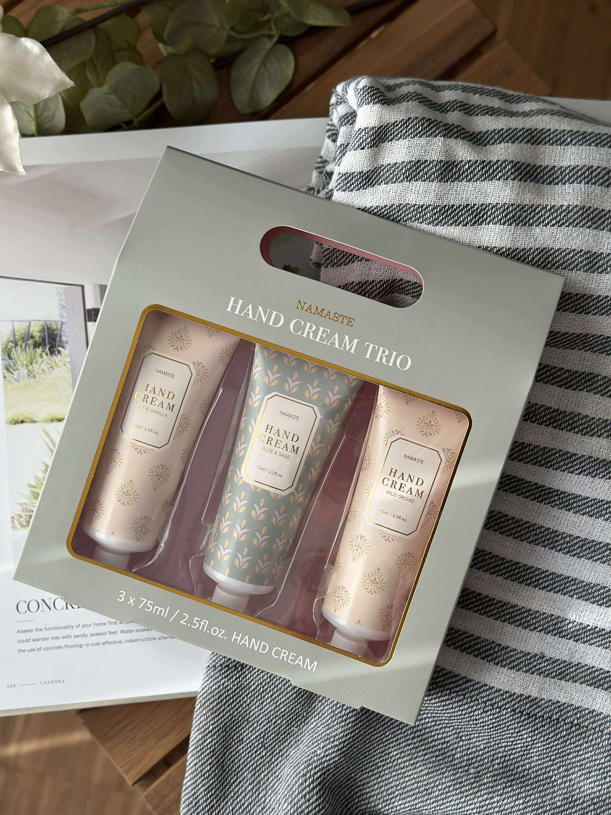 Cadeauset - MIX Rose / Green