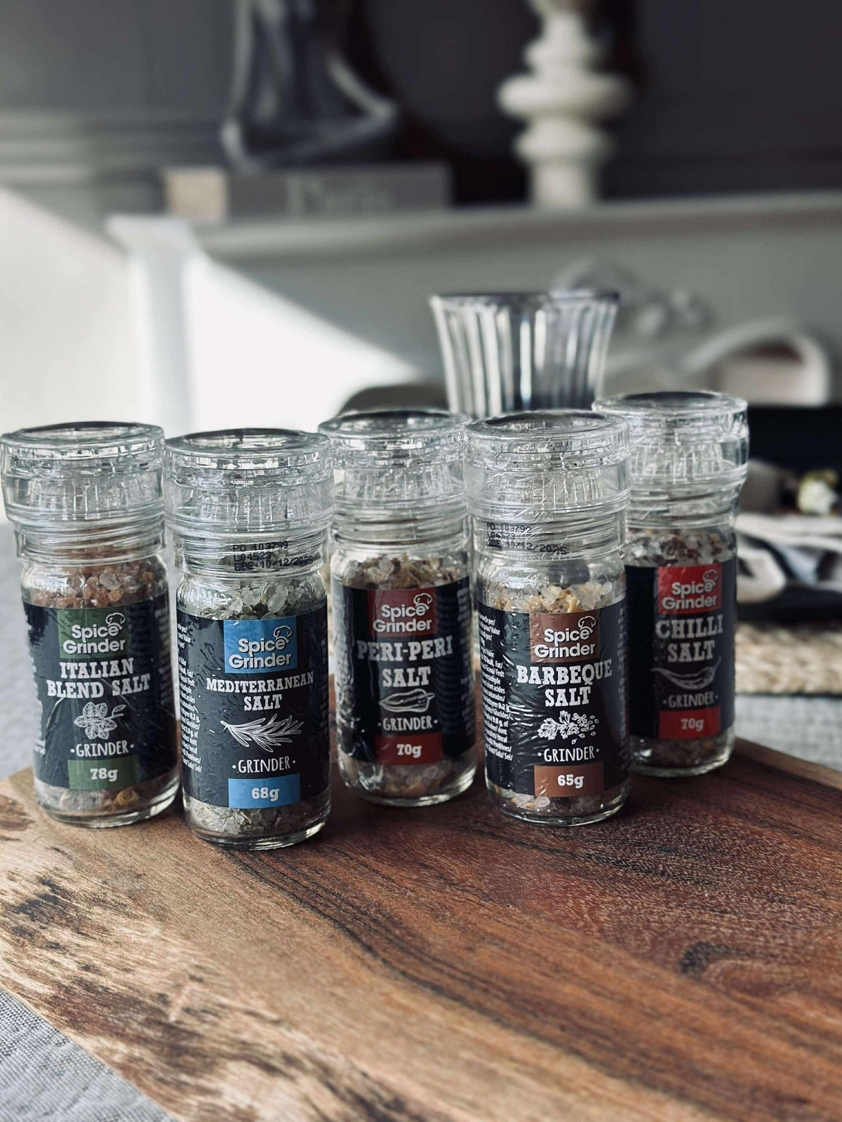 Set met 5 zouten