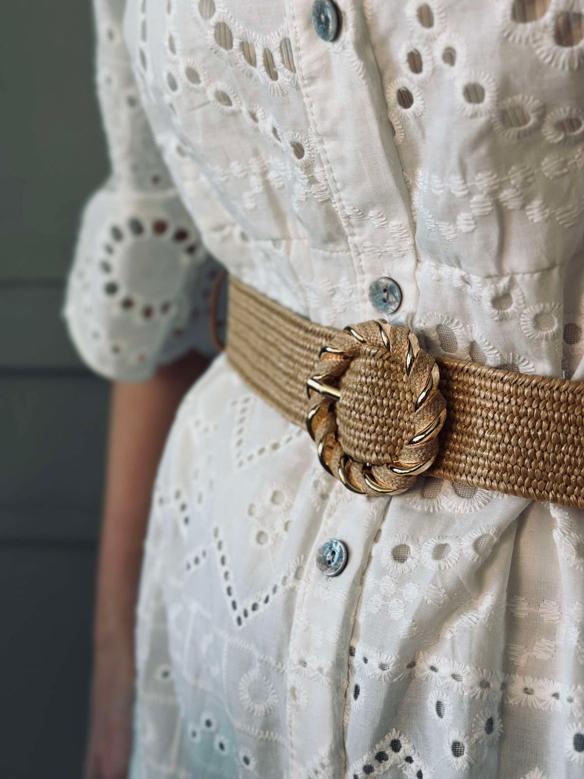 Belt Sofia - Camel / Gold
