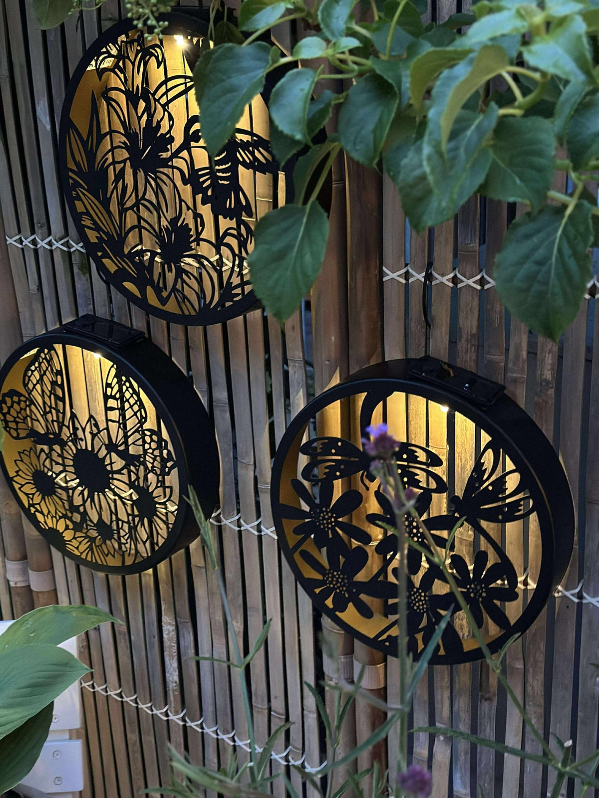 Wanddecoratie m. solar - rond