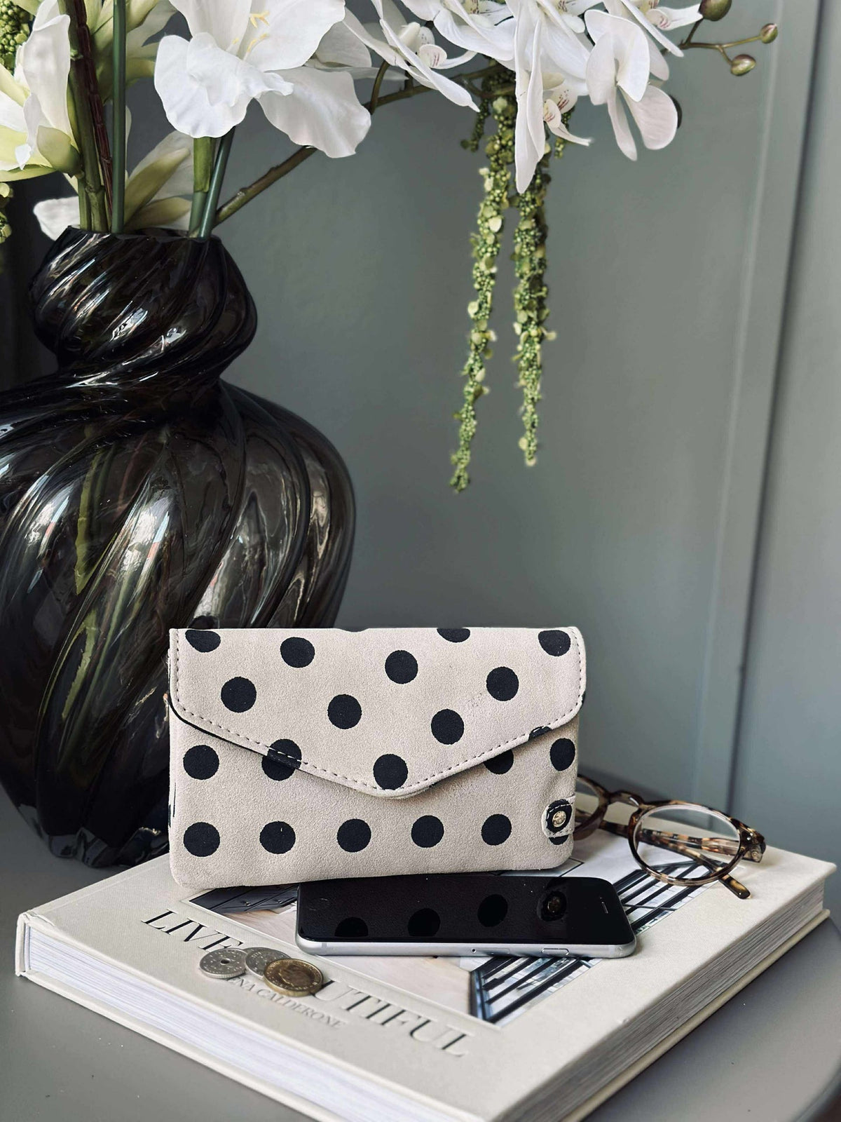 Portemonnee Black dots