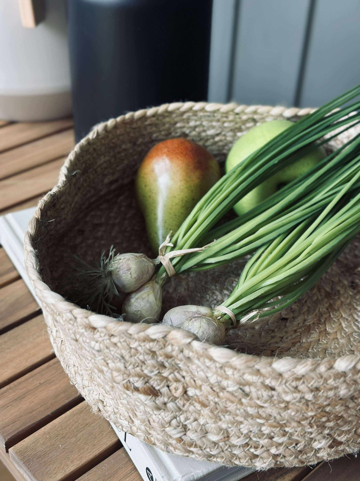 Ronde mand - Jute