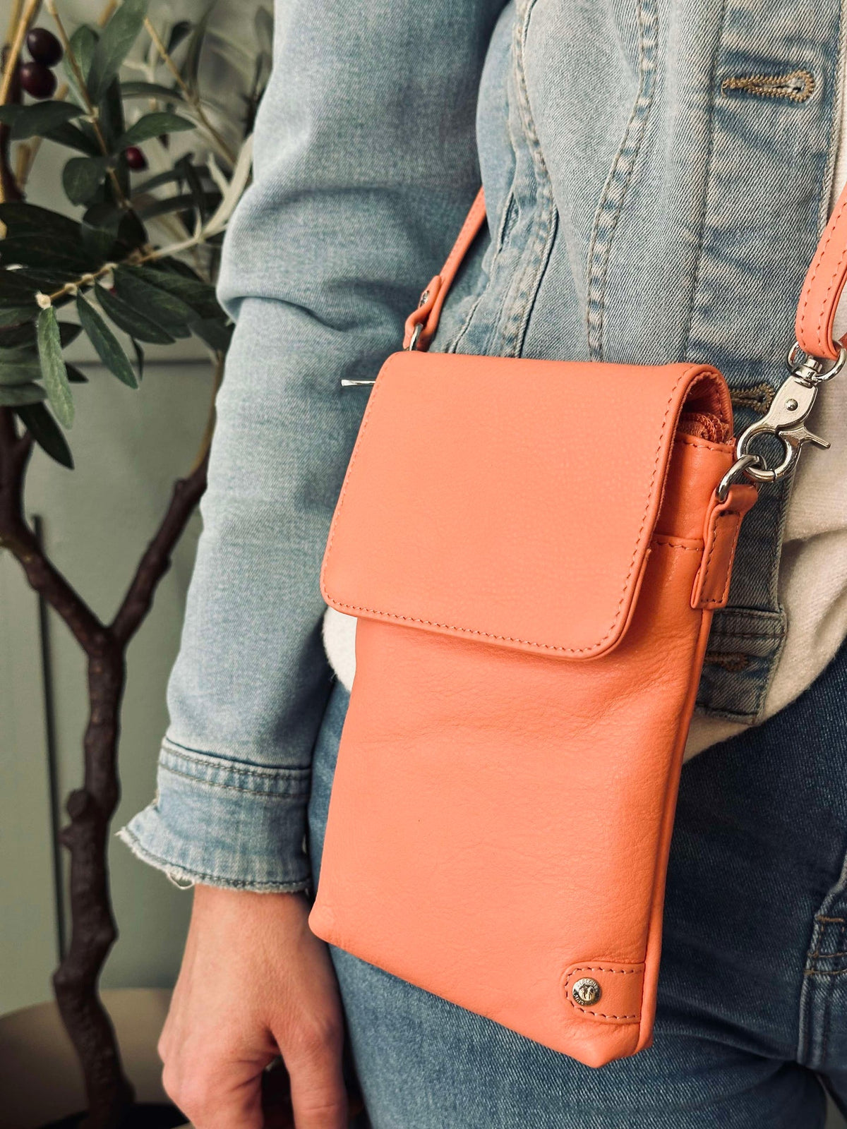 Telefoontasje Aura - Soft peach