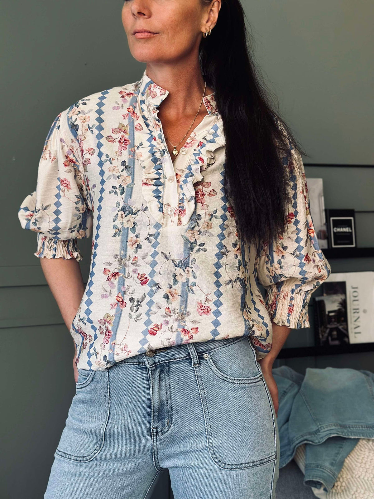 Blouse Chanel Blue