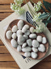 Stenen ter decoratie - 850 gram MIX white