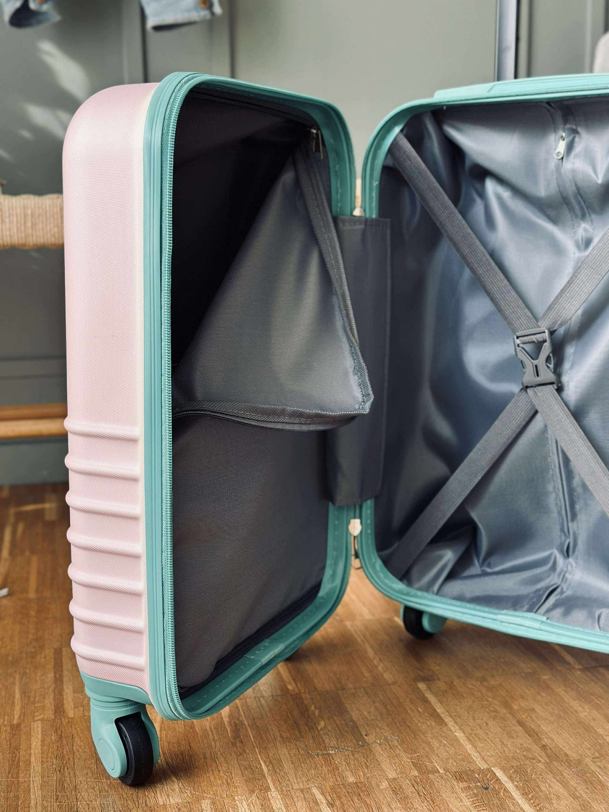 Trolley Koffer - ROSE / MINT