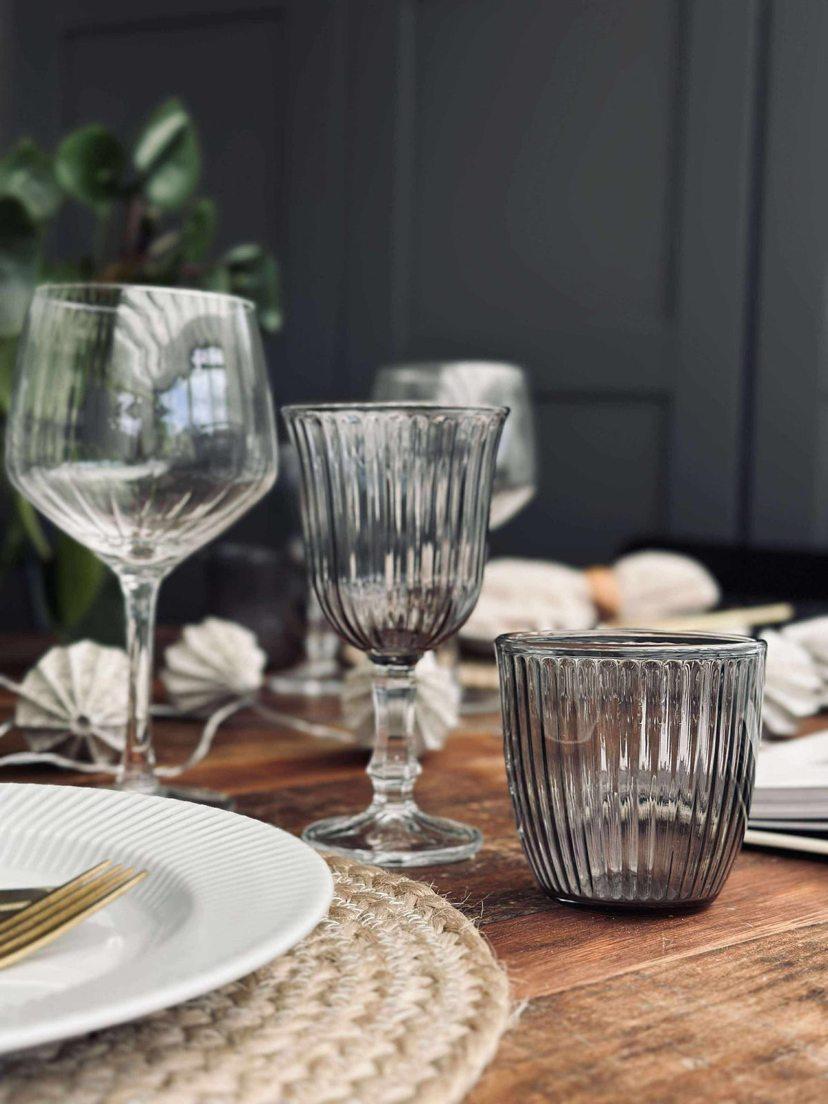 Wijnglas grey