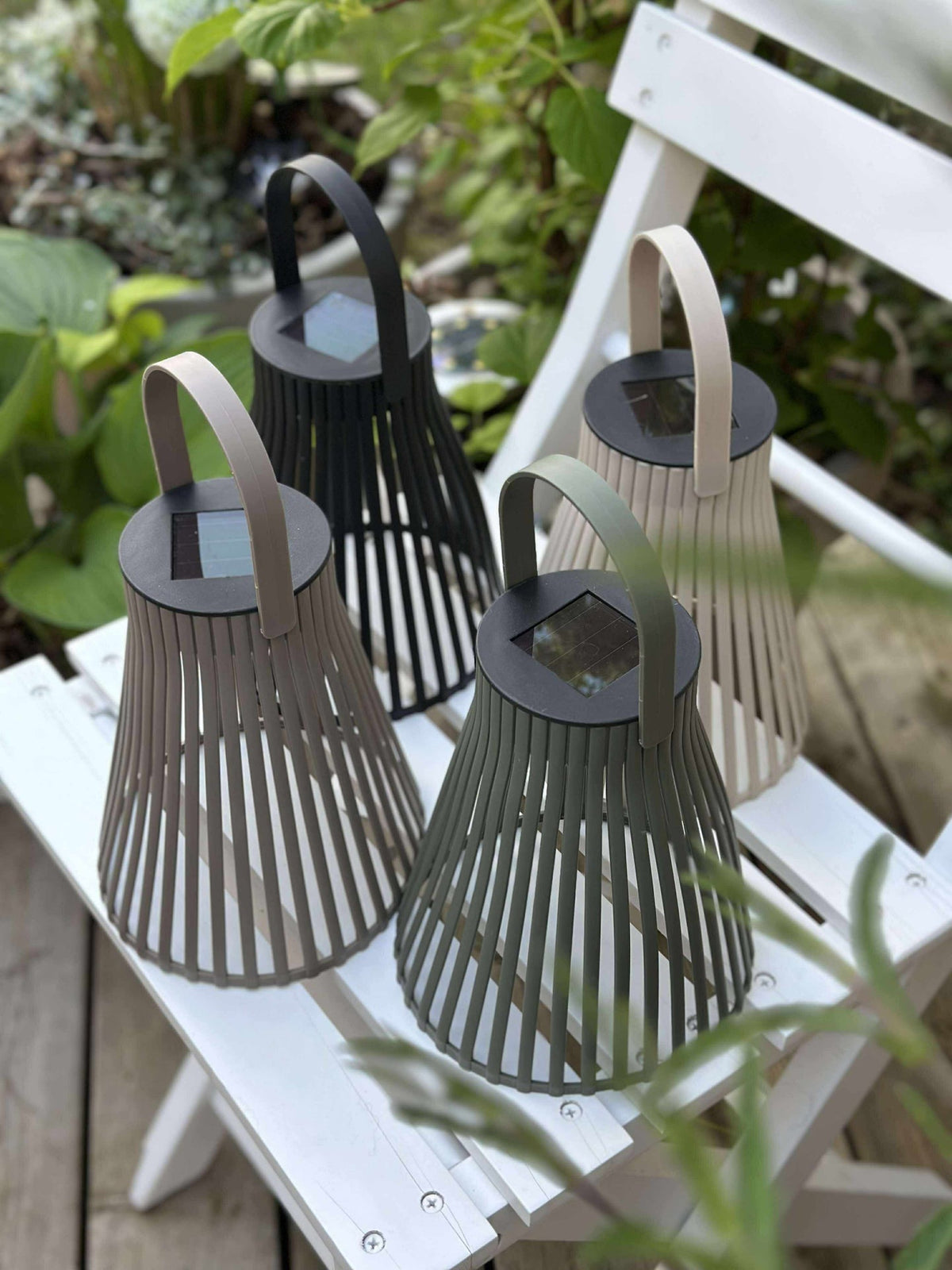 Lantaarn Emily solar 18cm - Meerdere kleuren