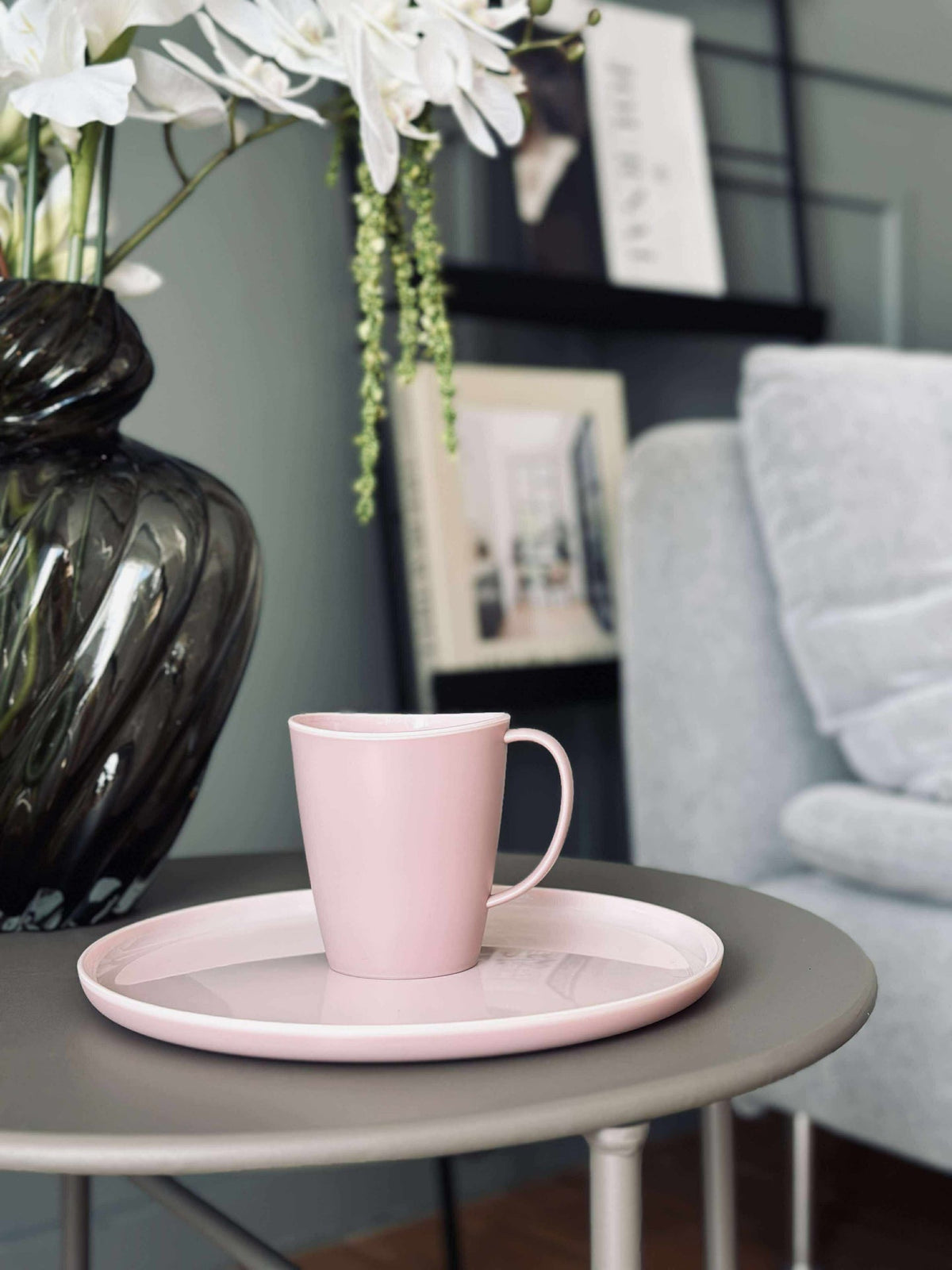 Rond bord Minna - Roze