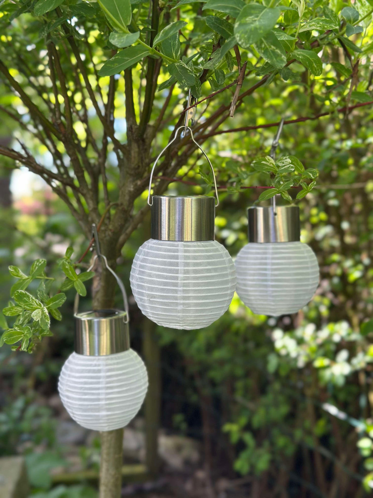 Mini lampen op zonne-energie - 3 st.