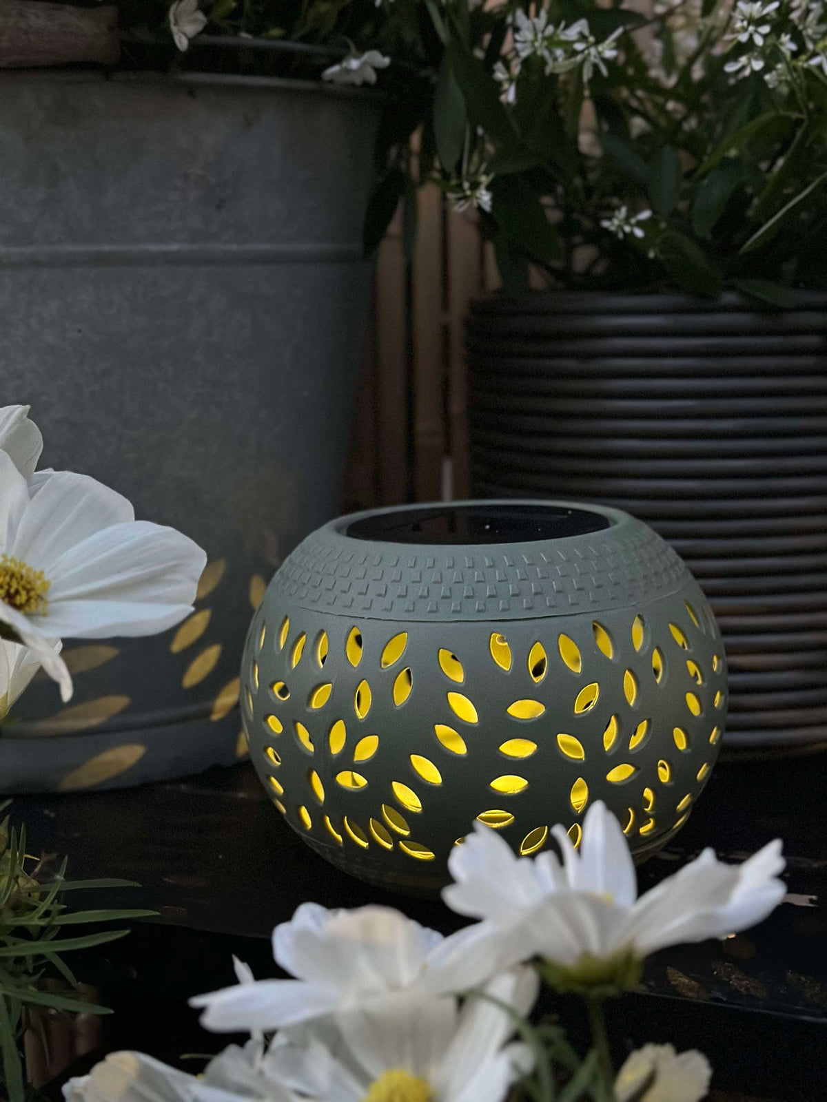 LANTAARN FIONA Solar - Groen