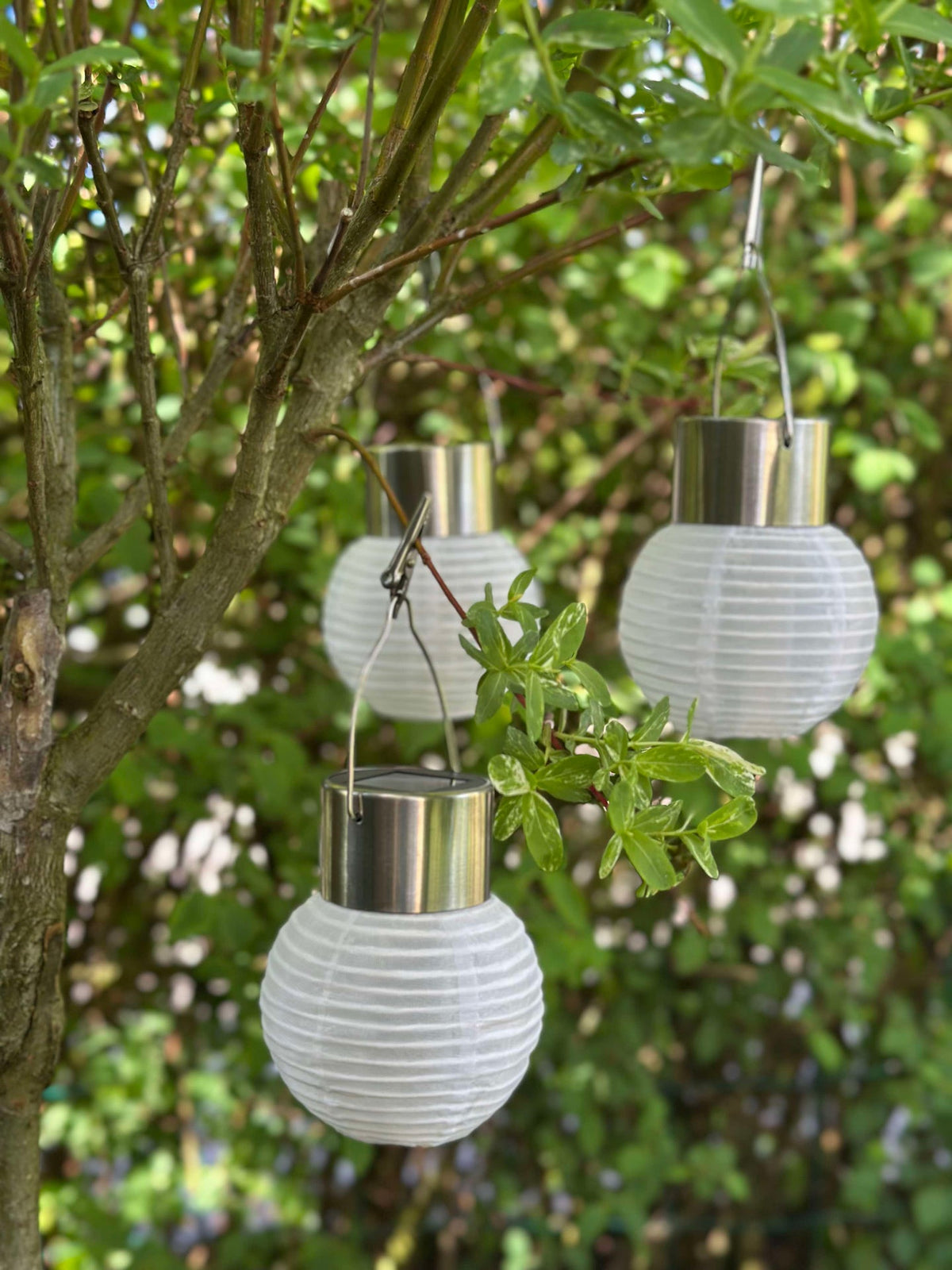 Mini lampen op zonne-energie - 3 st.
