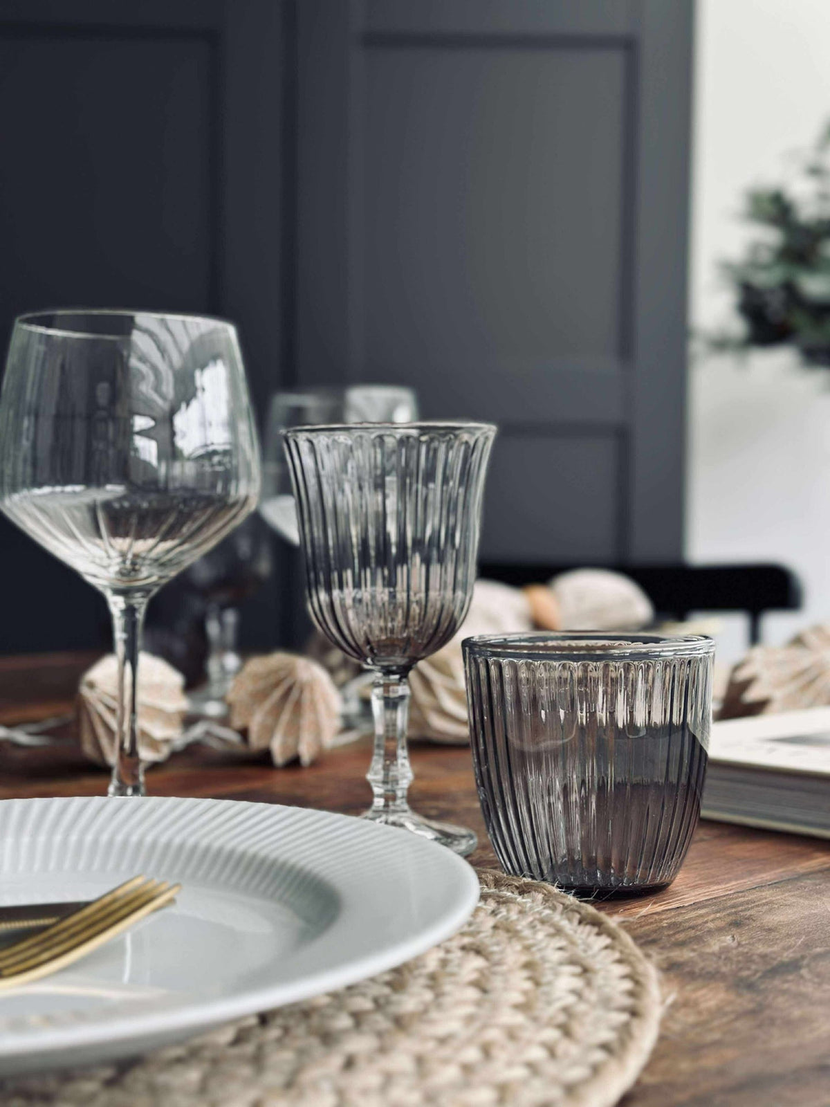 Wijnglas grey