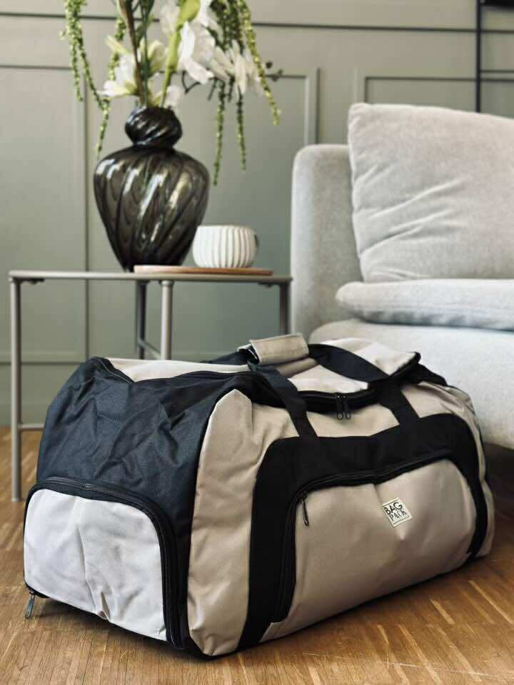 Weekendtas - Beige
