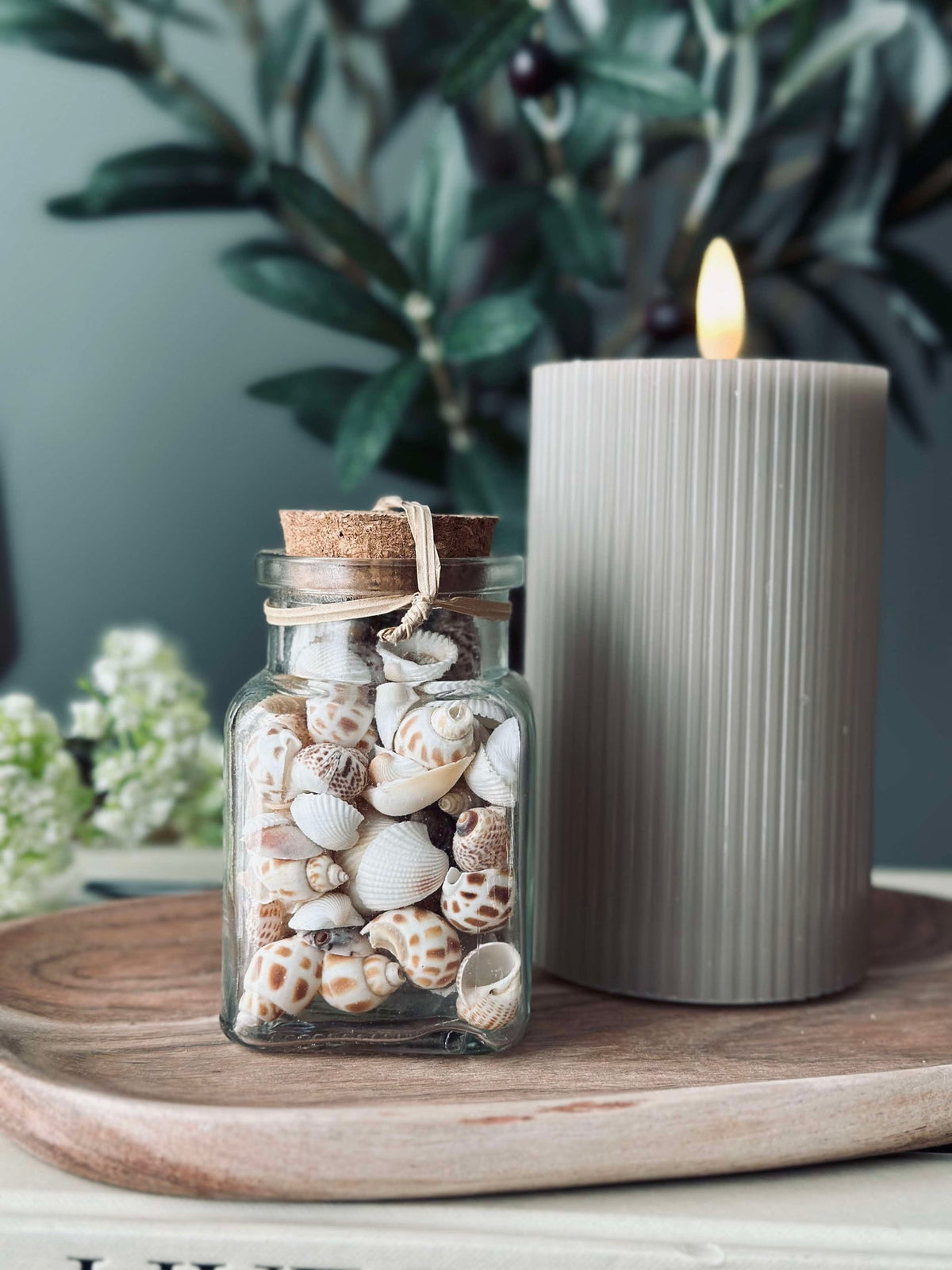 Strandschelpen van glas - Mix