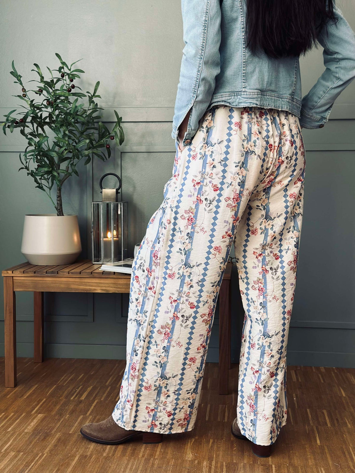 Broek Chanel Blue