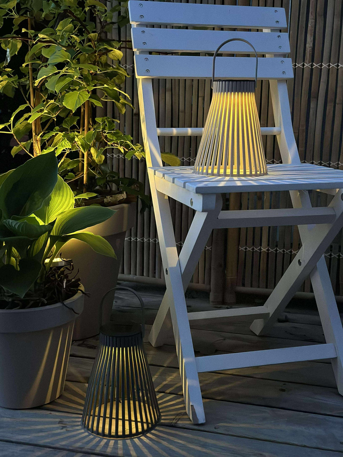 Lantaarn Emily solar 18cm - Meerdere kleuren