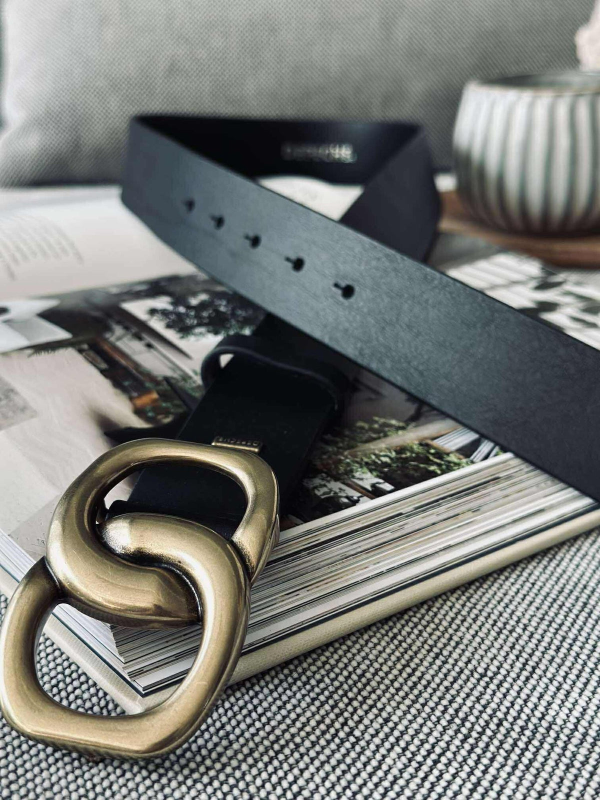 Jeans riem - Black