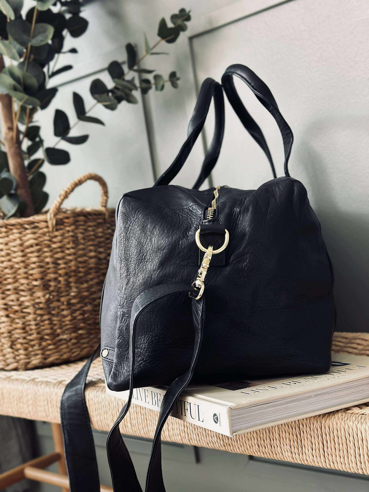 Weekendtas - Black / Gold