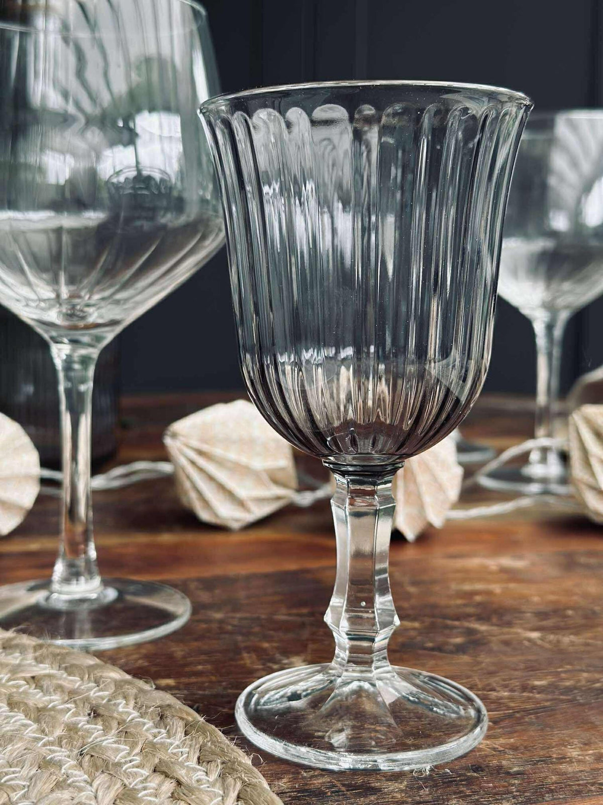 Wijnglas grey