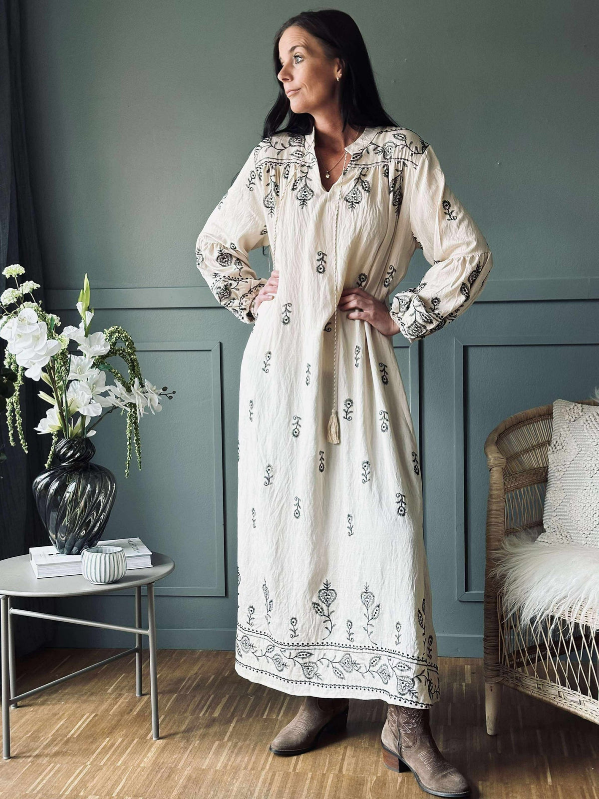 Jurk Embroidery boheme