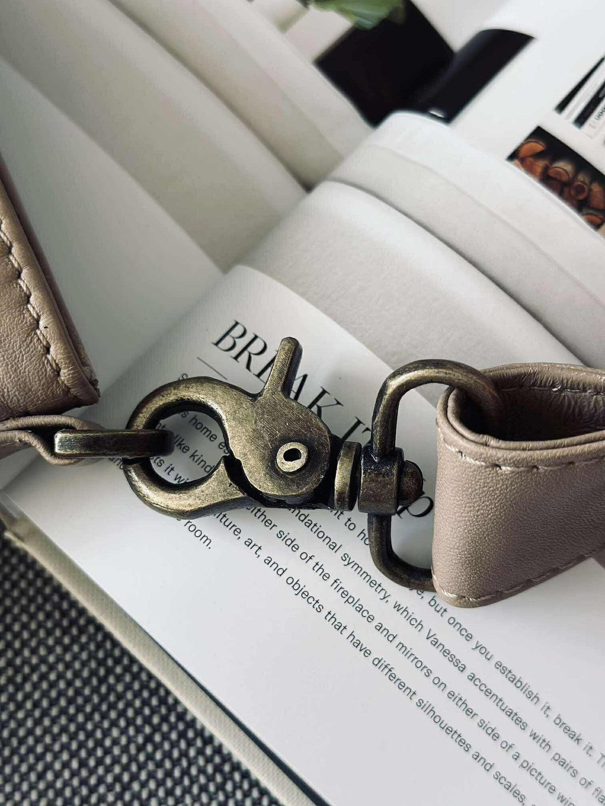 Crossbody LATTE - Ultra zacht