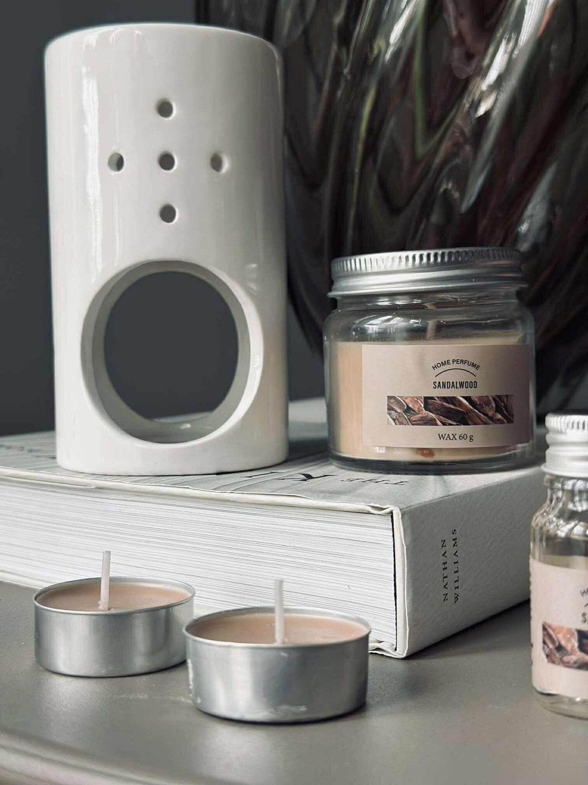 Aroma set - 8 delen Sandalwood