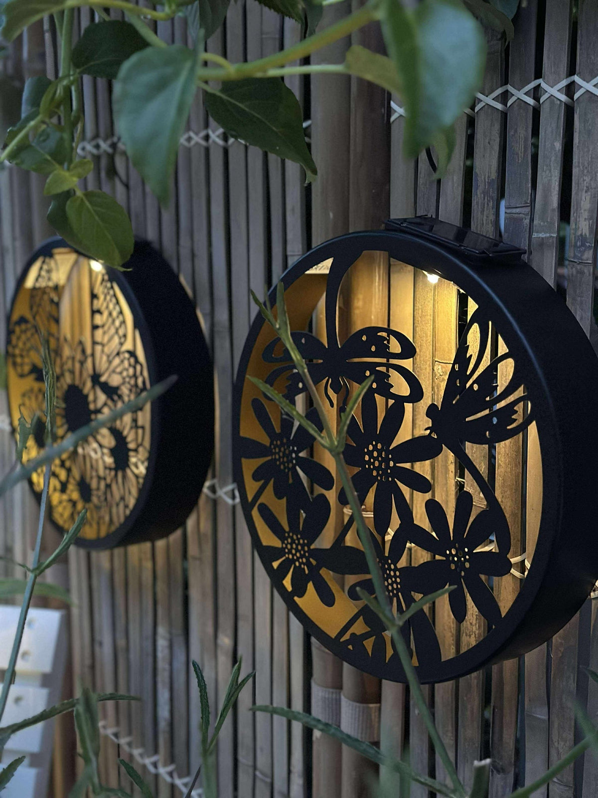 Wanddecoratie m. solar - rond