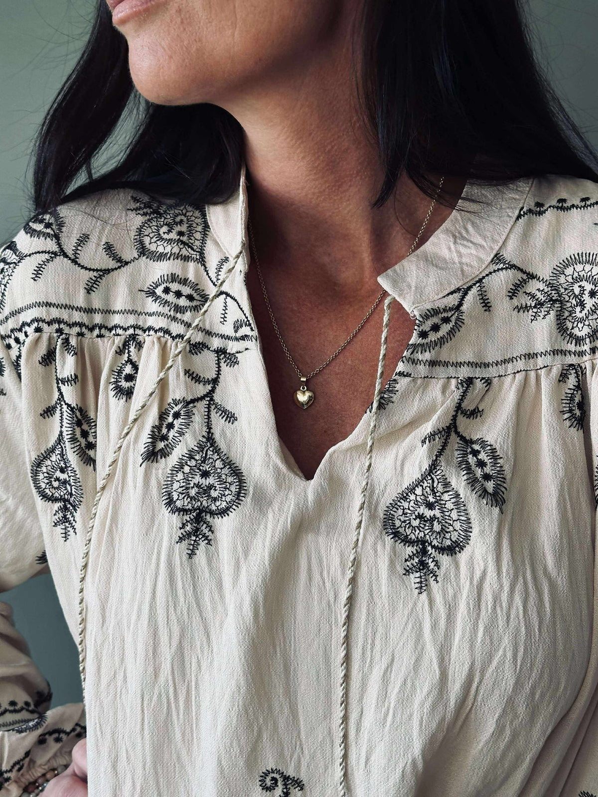 Jurk Embroidery boheme