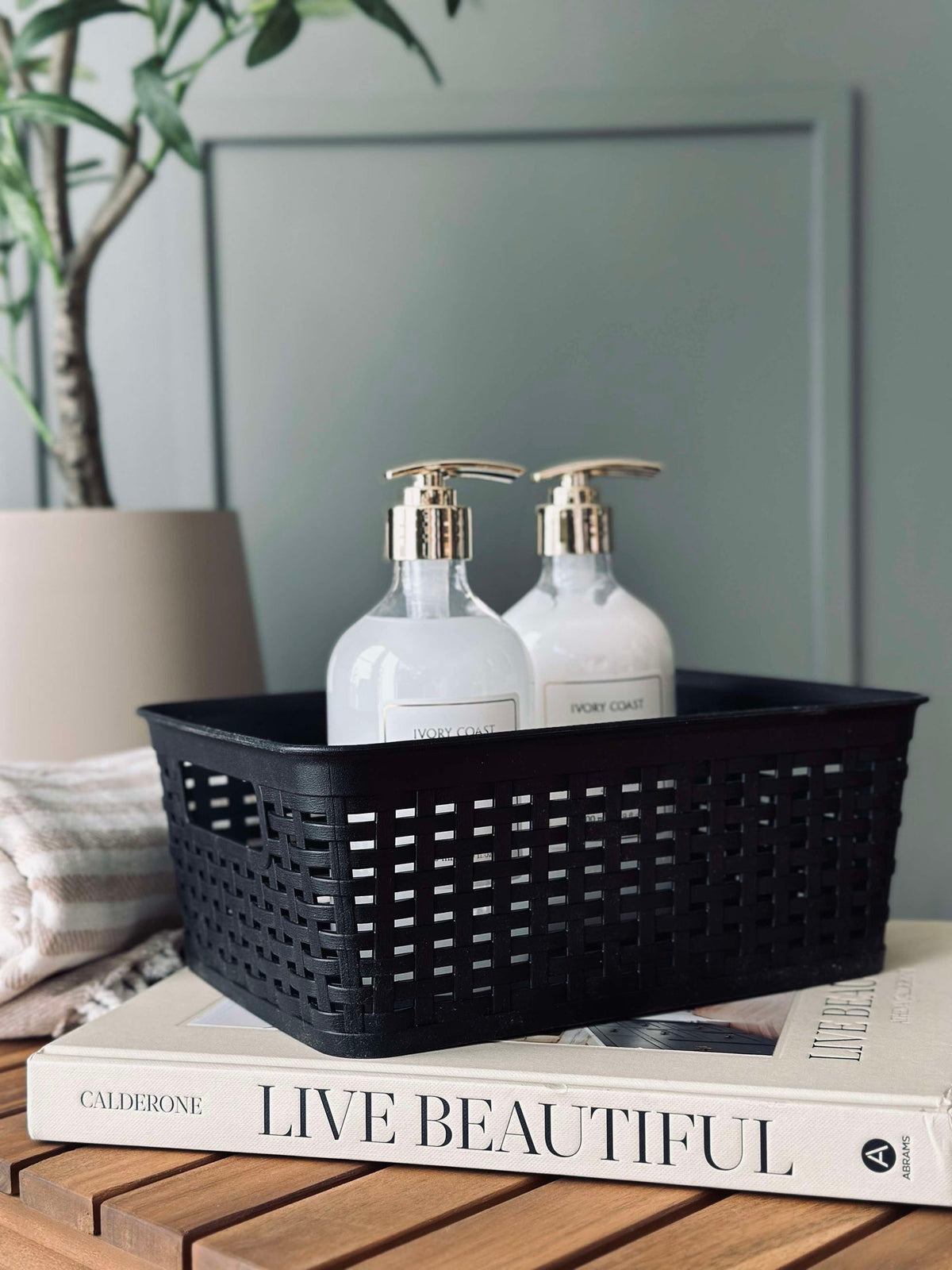 Opbergbox Mille black - Medium