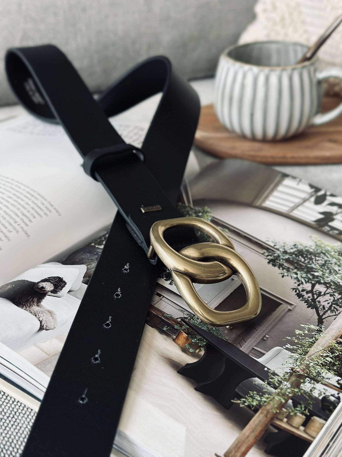 Jeans riem - Black