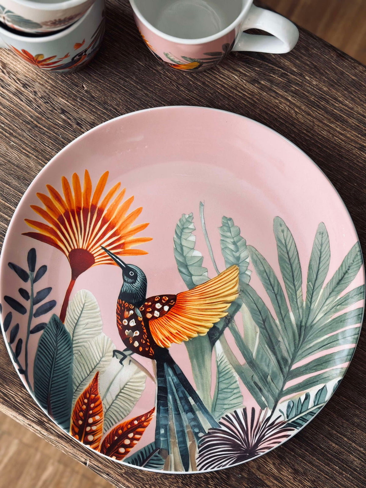 Bord 26 cm - Boho mix