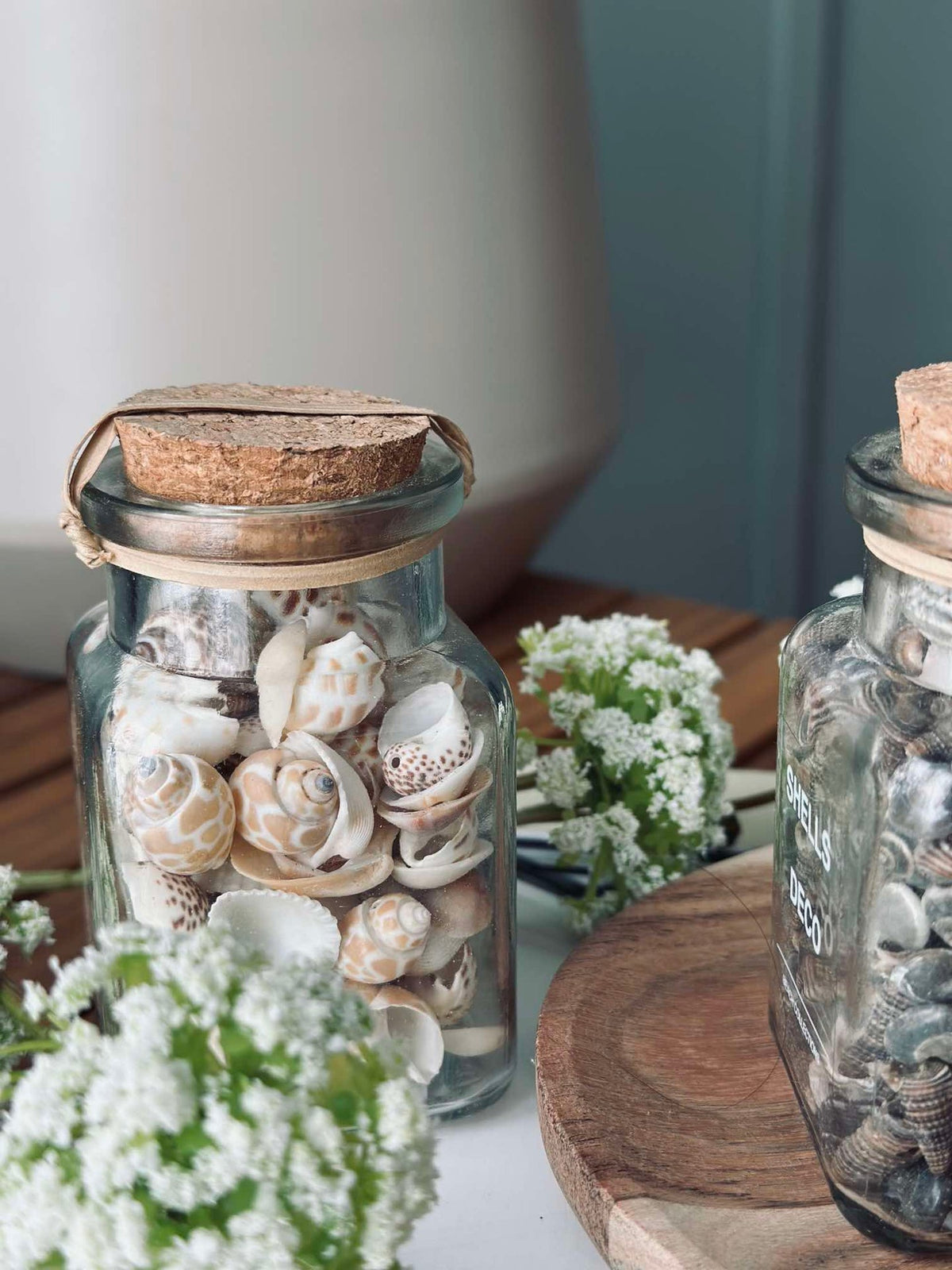 Strandschelpen van glas - Mix